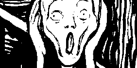 The Scream (lithography) - Edvard Munch - 1895.
